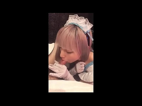 ❤️ Japanese Idol [mayuka], pakaian pembantu rumah Perancis, bahagian 1, blowjob dan jerk dengan losyen ❤️  Seks pada ms.xxxner.ru ❌️❤
