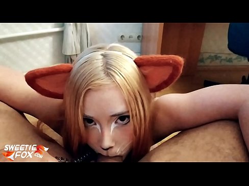 ❤️ Kitsune menelan batang dan air mani di dalam mulutnya ❤️ Seks pada ms.xxxner.ru ❌️❤